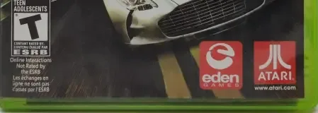 Test Drive Unlimited 2, the ESRB box on its front