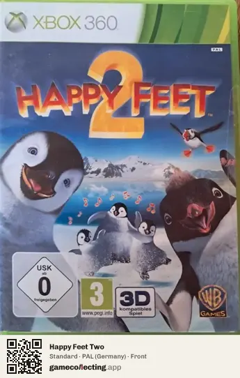 Happy Feet Two Xbox 360, Germany box front