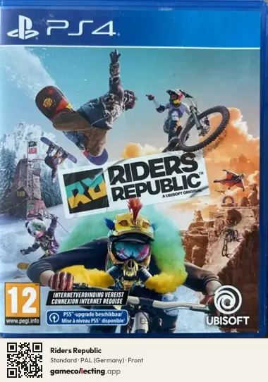 Riders Republic PlayStation 4, Germany box front