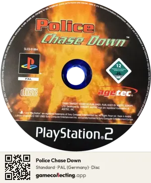 Police Chase Down PlayStation 2, PAL disc