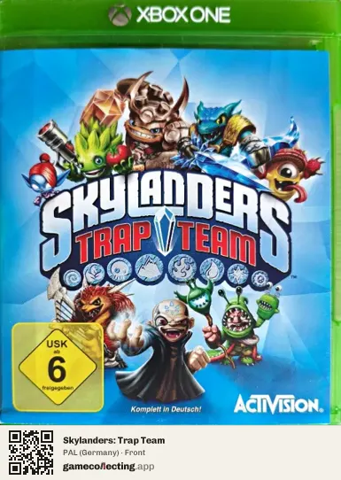 Skylanders: Trap Team Xbox One, Germany box front