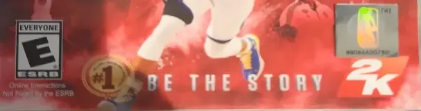NBA 2K16, the ESRB box on its front