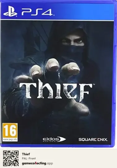 Thief PlayStation 4, PAL box front
