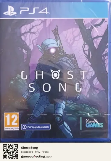 Ghost Song PlayStation 4, PAL box front