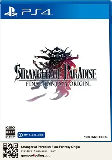 Stranger of Paradise: Final Fantasy Origin PlayStation 4, Japan box front