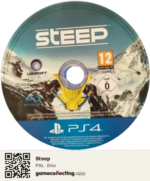 Steep PlayStation 4, PAL disc