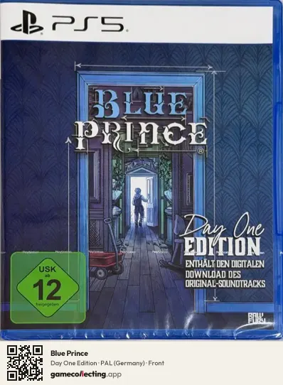 Blue Prince PlayStation 5, Germany box front