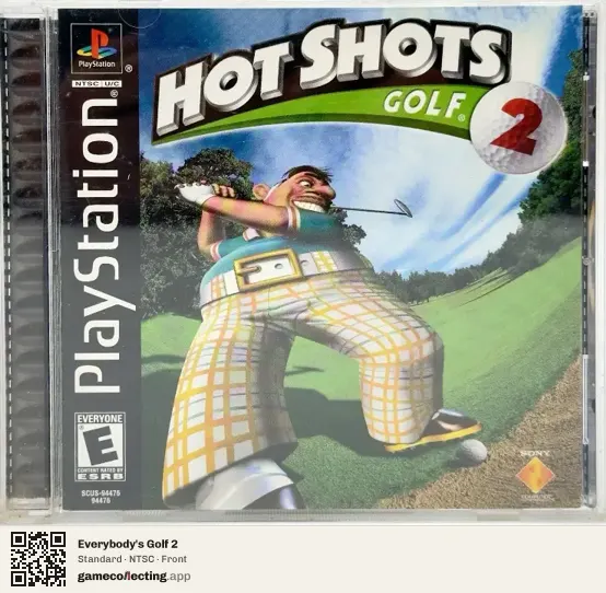 Everybody's Golf 2 PlayStation, NTSC box front