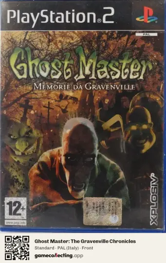 Ghost Master: The Gravenville Chronicles PlayStation 2, Italy box front