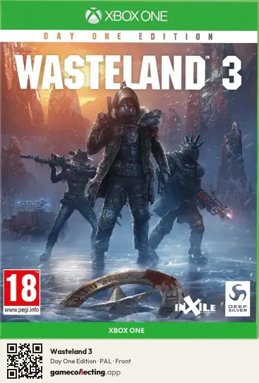 Wasteland 3 Xbox One, PAL box front