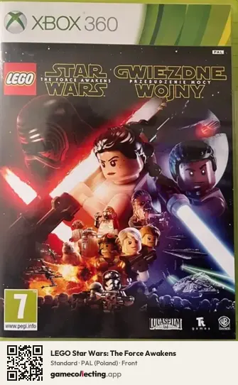 LEGO Star Wars: The Force Awakens Xbox 360, Poland box front