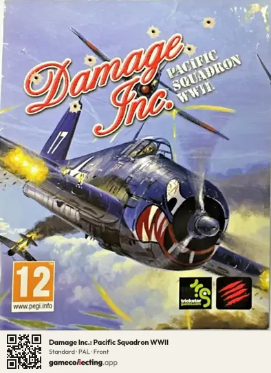 Damage Inc.: Pacific Squadron WWII PlayStation 3, PAL box front