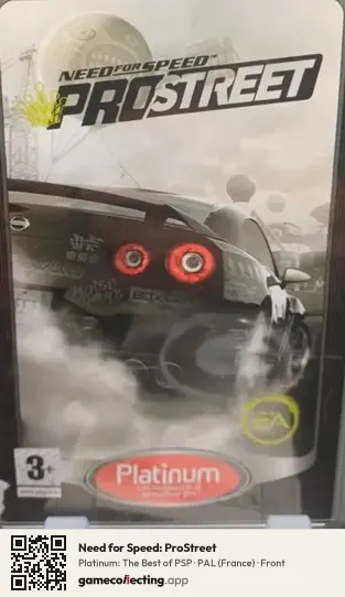 Need for Speed: ProStreet PlayStation Portable, France box front