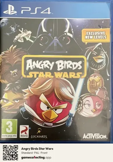 Angry Birds Star Wars PlayStation 4, PAL box front
