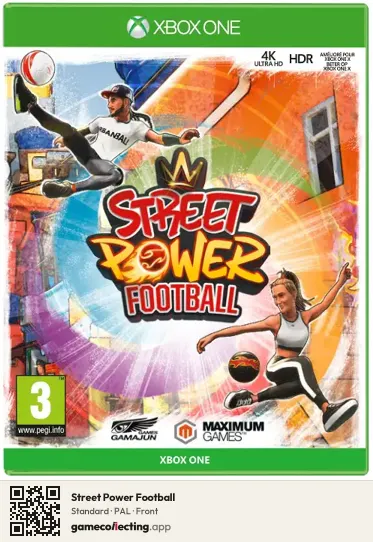 Street Power Football Xbox One, PAL box front