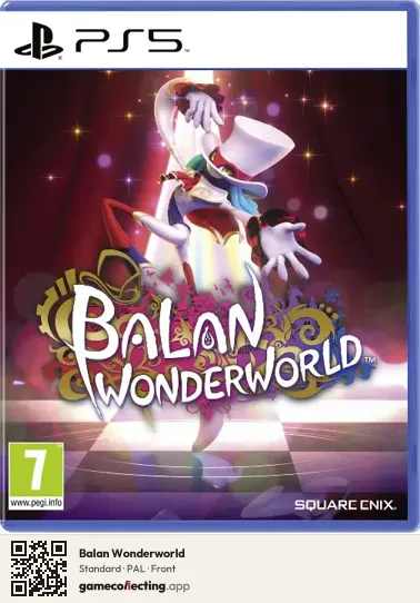 Balan Wonderworld PlayStation 5, PAL box front