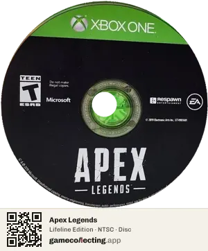 Apex Legends Xbox One, NTSC disc