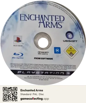 Enchanted Arms PlayStation 3, PAL disc