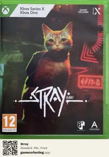 Stray Xbox Series X, PAL box front