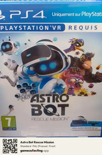 Astro Bot Rescue Mission PlayStation 4, France box front