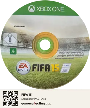 FIFA 15 Xbox One, PAL disc