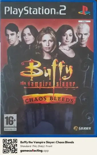 Buffy the Vampire Slayer: Chaos Bleeds PlayStation 2, Italy box front