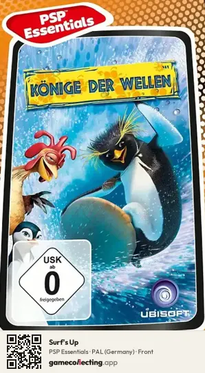 Surf's Up PlayStation Portable, Germany box front