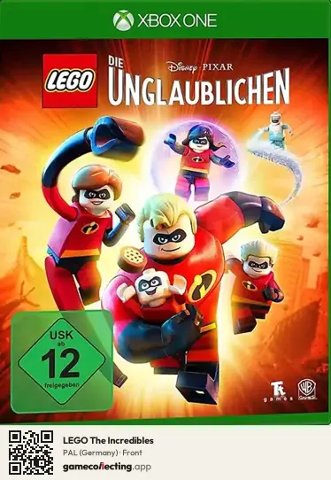 LEGO The Incredibles Xbox One, Germany box front