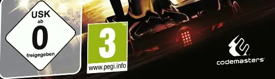F1 2010, the USK square on its front