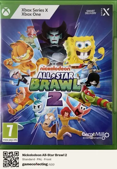 Nickelodeon All-Star Brawl 2 Xbox Series X, PAL box front