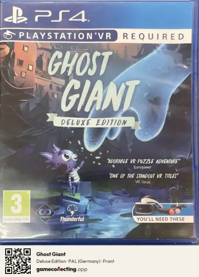 Ghost Giant PlayStation 4, Germany box front