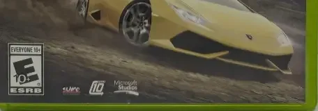 Forza Horizon 2, the ESRB box on its front