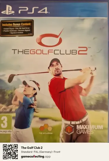 The Golf Club 2 PlayStation 4, Germany box front
