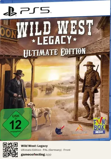 Wild West: Legacy PlayStation 5, Germany box front