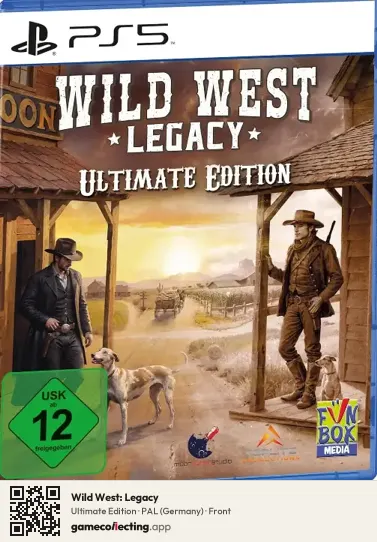 Wild West: Legacy PlayStation 5, Germany box front