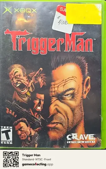 Trigger Man Xbox, NTSC box front