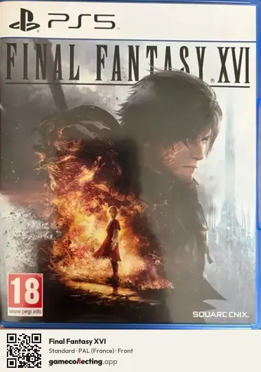 Final Fantasy XVI PlayStation 5, France box front