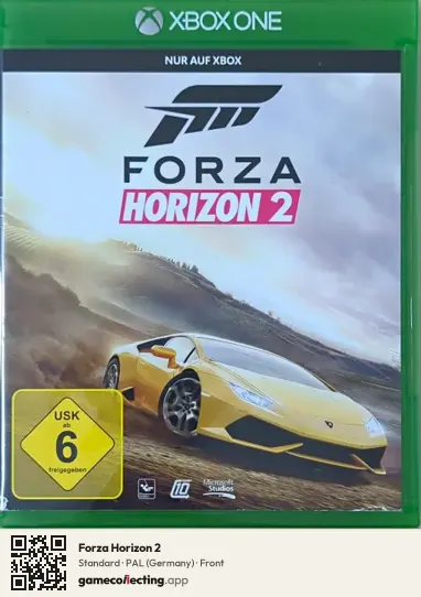 Forza Horizon 2 Xbox One, Germany box front