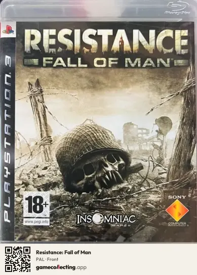 Resistance: Fall of Man PlayStation 3, PAL box front