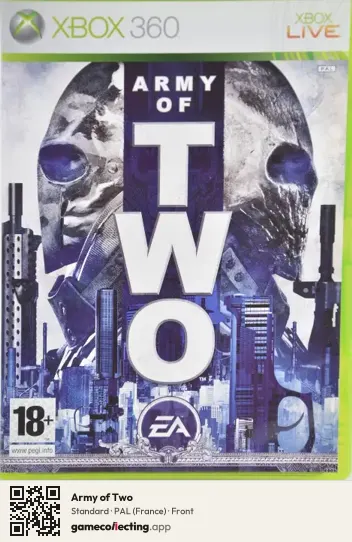 Army of Two Xbox 360, France box front