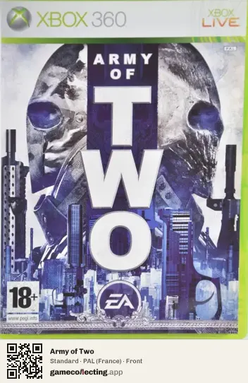 Army of Two Xbox 360, France box front