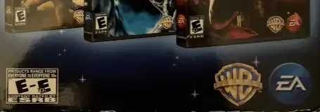 Harry Potter Collection, the ESRB box on its front
