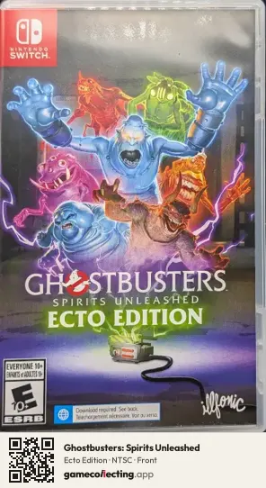 Ghostbusters: Spirits Unleashed Nintendo Switch, NTSC box front