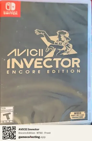 AVICII Invector Nintendo Switch, NTSC box front