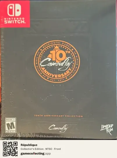 République Nintendo Switch, NTSC box front
