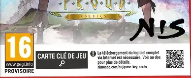Ys X: Proud Nordics, the PEGI square on its front