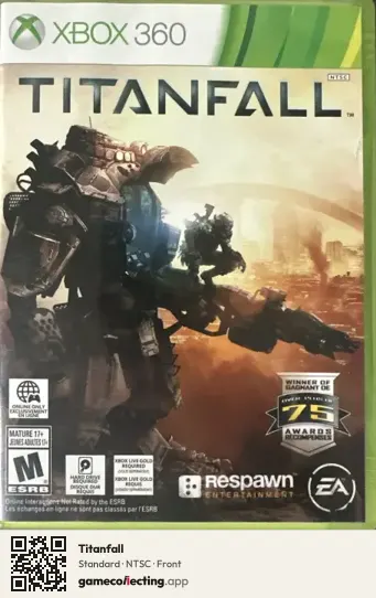 Titanfall Xbox 360, NTSC box front