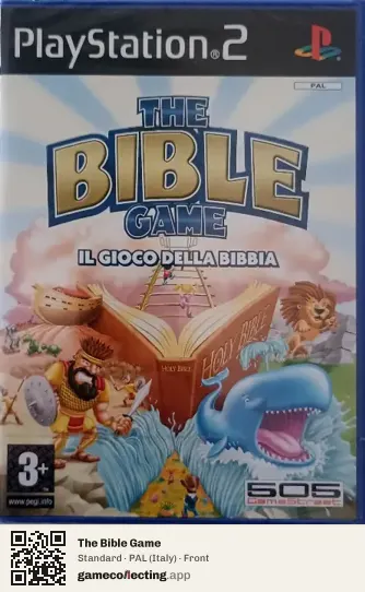 The Bible Game PlayStation 2, Italy box front