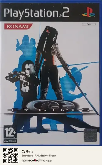 Cy Girls PlayStation 2, Italy box front