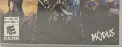 Trine: Ultimate Collection, the ESRB box on its front